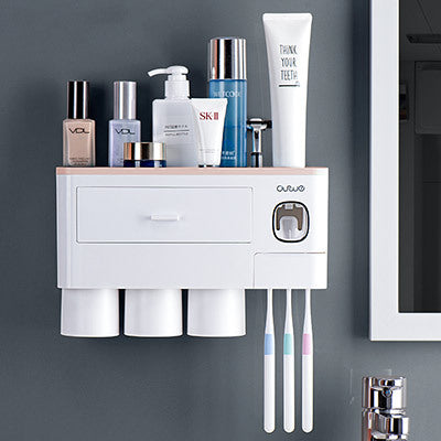 Hanging Magnetic Toothbrush Holder