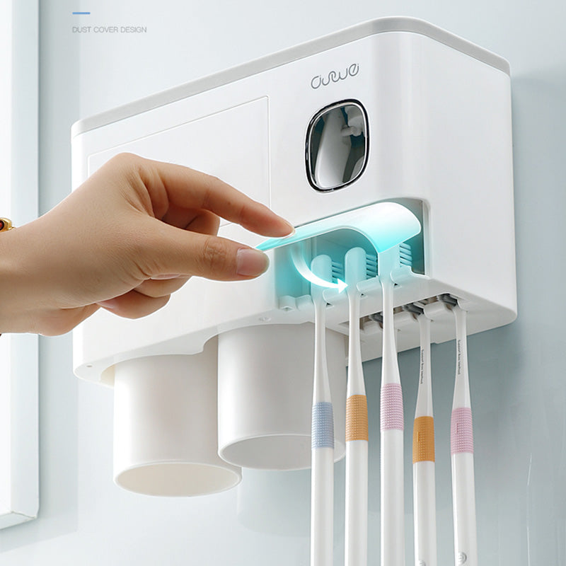 Hanging Magnetic Toothbrush Holder