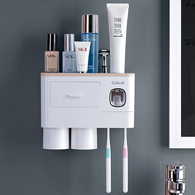 Hanging Magnetic Toothbrush Holder