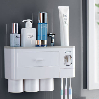 Hanging Magnetic Toothbrush Holder