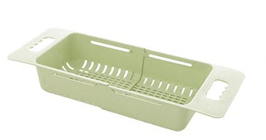 Sink telescopic vegetable basket