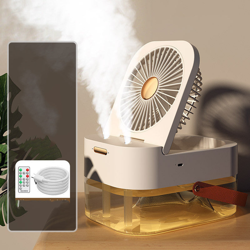 Cooling Fan, Humidifier Spray and Night light