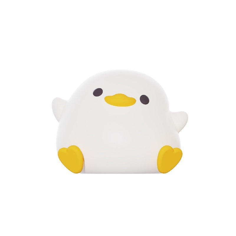 Doudou Duck Silicone Alarm Night Light