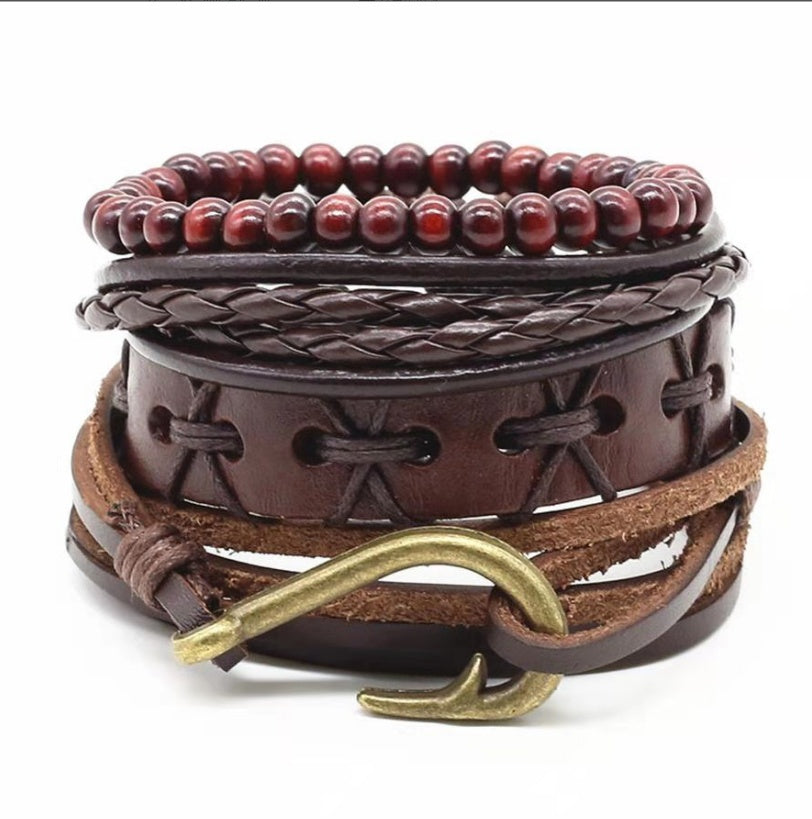 Men's Leather Bracelet